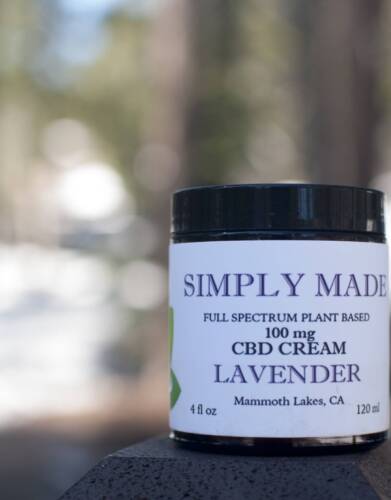 Simply Made Lavender CBD Cream